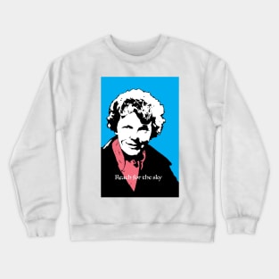 Amelia Earhart Reach for the Sky Crewneck Sweatshirt